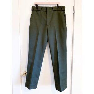 Men’s Tactical Sheriff’s Green Wool Uniform Pants